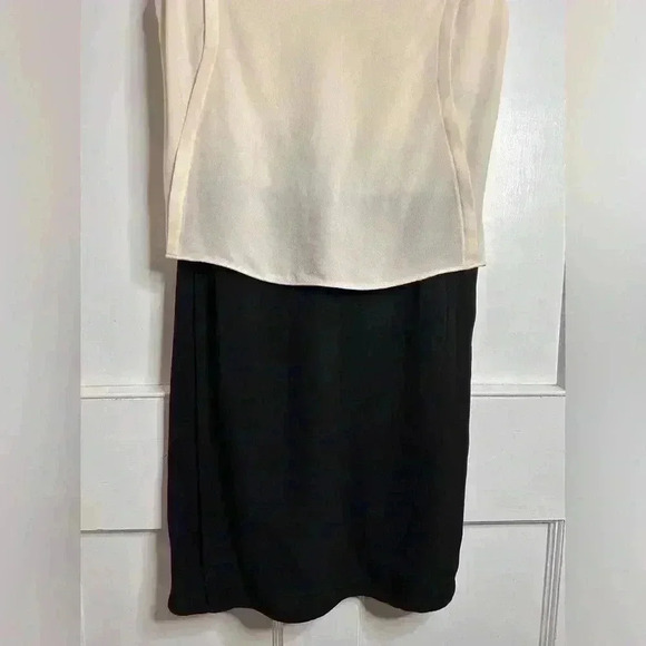 Babaton Cream and Black Midi Dress - Picture 5 of 8